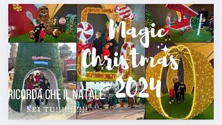 ParcoMagicLand ci ha fatto vivere un sogno Magic Christmas 2024 magicland magicland [upl. by Raclima]