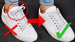 HIDE YOUR SHOELACES LIKE A PRO  3 WAYS [upl. by Yssep]