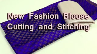 New Fashion Blouse Cutting and Stitching [upl. by Janeva]