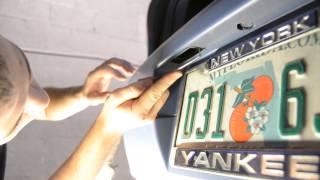 VW MK5 GTI  Golf LED License Plate Light DIY by USP Motorsports [upl. by Rabah]