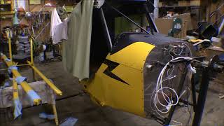 Piper Supercub Widebody refurbishment finish installing boot cowl [upl. by Adranoel]