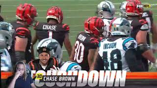 Cincinnati Bengals vs Carolina Panthers Game Highlights  NFL 2024 Season Week 4 Reaction [upl. by Dixie]