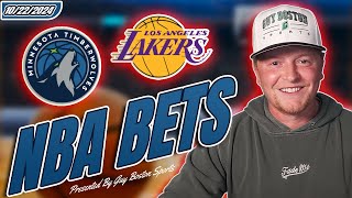 Timberwolves vs Lakers NBA Picks Today 10222024  FREE NBA Bets Predictions and Player Props [upl. by Ethelinda]