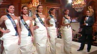 Miss France 2000  Défilé des 5 en Robe de Soirée [upl. by Anceline]