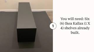 No Nail IKEA Bed Storage  King Size [upl. by Mora]