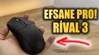 SteelSeries Rival 3 Wireless Oyuncu Mouse İnceleme  Rival 3 Kablosuz Fare Alınır Mı [upl. by Ines]