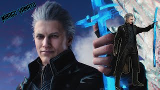 Vergil Mirage Yamato  Devil May Cry 5 MOD [upl. by Jessa59]