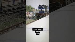 The WDM3D on duty  indianrailwaylovers  trending  youtubeshorts Indianrailwithakofficial [upl. by Ethelind]