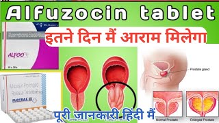 Flotral 10 tablet uses in hindi  Alfuzosin prolonged release tablets ip 10mg uses [upl. by Micky]