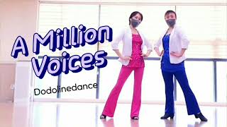 A Million VoicesintermediateLinedance [upl. by Aronow]