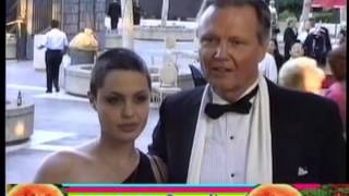 ANGELINA JOLIE amp dad JON VOIGHT attend opera [upl. by Ahsina]