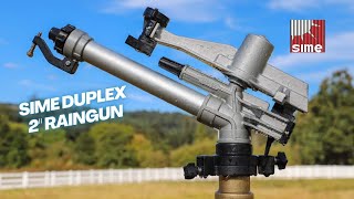 2quot Raingun 120 ft throw  Rain gun irrigation system [upl. by Oned]