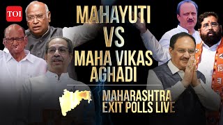 Maharashtra Exit Polls I Mahayuti Or MVA Uddhav Or Eknath Sharad Or Ajit Pawar I Full Coverage [upl. by Drolet]