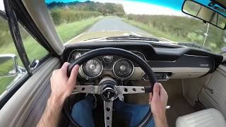 1968 Ford Mustang GTCS California Special 289 V8  POV TEST DRIVE [upl. by Motch]