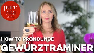 🎧 How to say Gewürztraminer 🇩🇪 native speaker Gewurztraminer pronunciation [upl. by Anoirb]