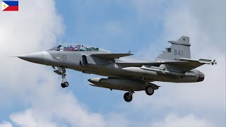 Finally Philippines buys Gripen fighter jet from Sweden [upl. by Canica988]