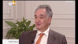 Jacques Attali the Euronews interview [upl. by Terej]