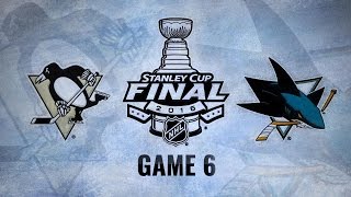 Letang nets GWG in 31 win as Pens hoist Stanley Cup [upl. by Chaudoin111]