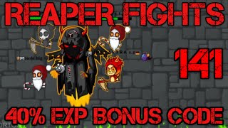 EvoWorldio FlyOrDieio Reaper Fights Ep141 👉 40 EXP BONUS CODE 👉 BOSS KILL [upl. by Adnohr253]