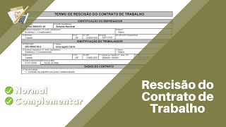 Dexion Folha  Como confeccionar Rescisão do Contrato de trabalho [upl. by Dauf]