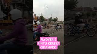 Sabtu 21124 Flyover amp Pintu Kereta Cikampek Jam 4 Sore flyover pintukereta fyp cikampek [upl. by Araj]