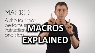 What is a Macro as Fast As Possible [upl. by Gorrono]