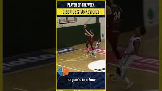 Giedrius Stankevicius Player of the Week  Lithuania NKL  Round 10 [upl. by Littlejohn]