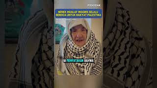 Semoga Istiqomah dan Sehat Selalu Nek ❤️mualaf palestine [upl. by Nelli]