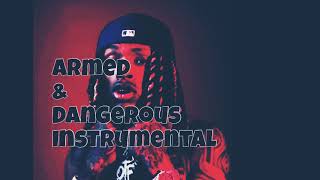 King Von  Armed amp Dangerous  BEST INSTRUMENTAL [upl. by Ayoras]