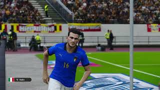 PES 2021 Gameplay  Italia  Belgio  Lega delle Nazioni 2024 [upl. by Durrell482]