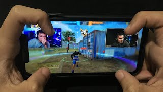 HANDCAM  HUD DE 4 DEDOS CONTRA ESSES STREAMERS AO VIVO Fui acusado 😎 IPHONE XR [upl. by Adlog]