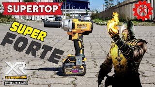 Essa Não Brinca Em Serviço  Dewalt DCF894 Chave De Impacto 20v Brushless [upl. by Ayrb]