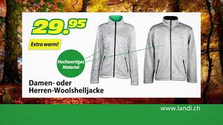 LANDI Dauertiefpreise  Woolshell Jacke Herren  Woolshell Jacke Damen [upl. by Dayiz324]