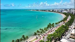 Maceio Brazil 4K Drone Footage [upl. by Aillicirp]