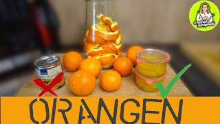 Mandarinen aus der Dose Lieber Orangen einkochen  wieder eine Industrie Konserve weniger [upl. by Aicertap]