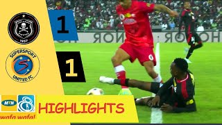 Orlando Pirates Vs Supersport United  MTN8 Quarter Final  Highlights [upl. by Iy]