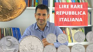 Monete repubblica italiana quali sono le lire rare [upl. by Berne]