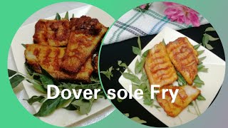 Dover sole fish fryRecipe for juniors in kitchenAL HAMEED GULZAR [upl. by Araik]