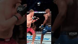 Israel Adesanya Knocks Out Sergei Pavlovich ufc5 ufc5gameplay [upl. by Perusse]