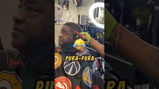 Cara TIPU Customer Cerewet❗🤭😂 lucu barbershop videoviral [upl. by Mini300]