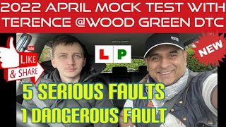 Wood Green Mock Test with Terence 2022  Driving test  Mock Test 2022 April [upl. by Ahsiekel]