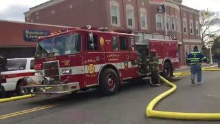 Keyport Fire  April 8 2016  Keyport NJ [upl. by Ora]