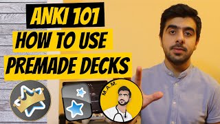 Anki 101  How to use Premade decks ft AnKingMed Deck [upl. by Chadburn41]