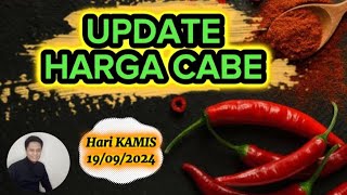 Info h4rga cabe rawit hari ini 19 September 2024 di pasar induk pare kediri jawa timur [upl. by Assetal]