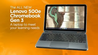 Lenovo 500e Chromebook Gen 3 Product Tour [upl. by Cul]