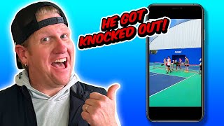 PICKLEBALL GONE WRONG  REACTION [upl. by Glynis]