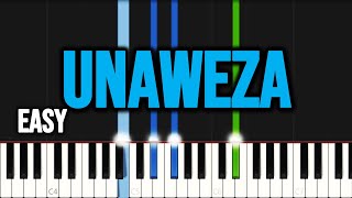 Magreth James  Unaweza  EASY PIANO TUTORIAL BY The Piano Pro [upl. by Audrie]