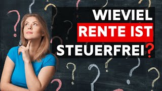 Keine Steuer auf Rente zahlen 💶 Verheiratete Rentner jubeln 💶 Ist das der Geldsegen 💶 [upl. by Eeznyl]