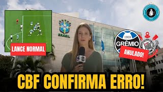 MAIS 3 PONTOS JURIDICO DO GRÊMIO ENTRA COM AÇÃO NA CBF E CONFIRMA ERRO NOTÍCIAS DO GRÊMIO [upl. by Palm]