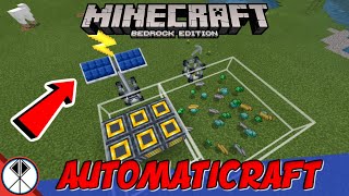 Minecraft AUTOMATICRAFT Addon MCPEXboxBedrock [upl. by Fries]